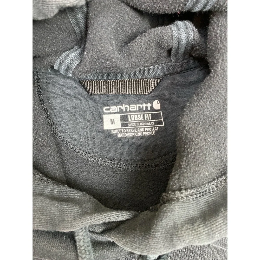 Carhartt Men's Black Pullover Hoodie k288